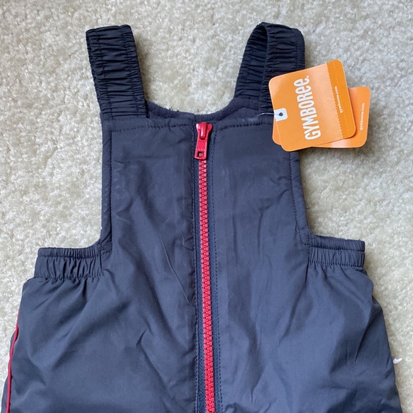 Gymboree 6-12mo snowsuit snowbibs NWT - Picture 3 of 9